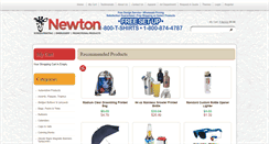 Desktop Screenshot of newtonscreen.com